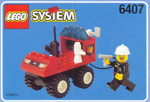 LEGO City 6407 - Fire Chief - Authentic LEGO Set Main Image