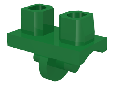 LEGO 970 Hips in Green - Authentic LEGO Part
