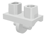 LEGO 970 Hips in White - Authentic LEGO Part