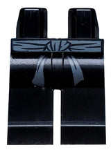 LEGO 970c00pb0095 Hips and Legs with Dark Bluish Gray Sash Pattern - Main Product Image