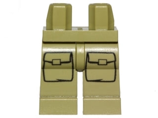 LEGO 970c00pb0566 Hips and Legs with Cargo Pockets Pattern - Main Product Image