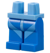 LEGO 970c07pb04 Hips and Blue Legs with  Diagonal Stripe Pattern - Main Product Image