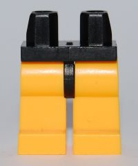LEGO 970c110 Hips and Bright Light Orange Legs - Main Product Image