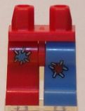 LEGO 970d11pb01 Hips and 1 Medium Blue Left Leg with  Patch, 1  Right Leg with Medium Blue Patch Pattern - Main Product Image