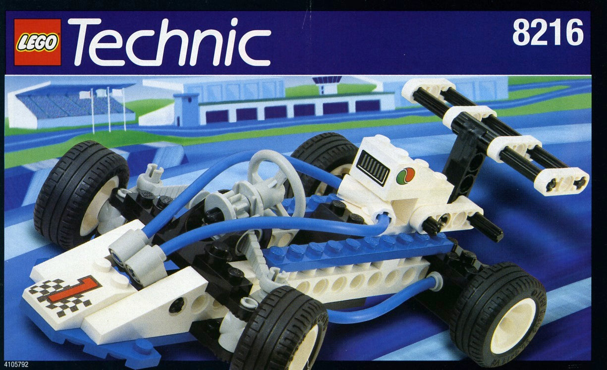 LEGO Technic 8216 - Turbo 1 With instructions - No box - Authentic LEGO Set Main Image