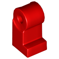 LEGO 972 Leg, Left in Red - Authentic LEGO Part