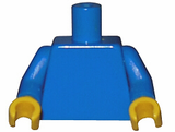 LEGO 973c007 Torso Plain /  Arms / Yellow Hands - Main Product Image