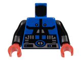 LEGO 973p66c01 Torso Space Spyrius Pattern / Black Arms / Red Hands - Main Product Image