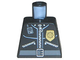 LEGO 973pb0261 Torso Police Leather Jacket, Gold Badge, Radio, Belt Pattern - Main Product Image