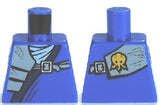 LEGO 973pb1027 Torso Ninjago Wrap with Shoulder Pouch and Belt Pattern - Main Product Image