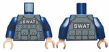 LEGO 973pb1345c01 Torso Batman Body Armor with &#39;SWAT&#39; Pattern /  Arms / Light Nougat Hands - Main Product Image