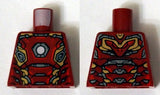 LEGO 973pb1924 Torso Armor with White Circle and Gold and Silver Plates Pattern - Main Product Image