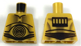 LEGO 973px160 Torso SW C-3PO Pattern - Main Product Image