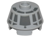 LEGO 98100pb08 Cone 2 x 2 Truncated with Dark Bluish Gray Millennium Falcon Cockpit on Top and Side Pattern - Main Product Image
