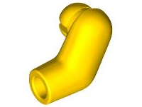 LEGO 981 Arm, Left in Yellow - Authentic LEGO Part