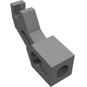 LEGO 98313 Arm Mechanical, Exo-Force / Bionicle, Thick Support in Pearl Dark Gray - Authentic LEGO Part