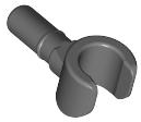 LEGO 983 Hand in Dark Bluish Gray - Authentic LEGO Part
