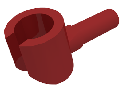 LEGO 983 Hand in Dark Red - Authentic LEGO Part