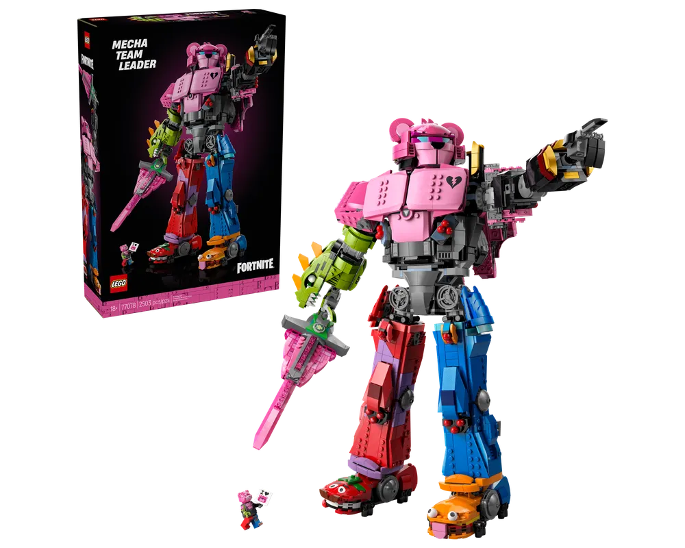 LEGO Fortnite 77078 - Mecha Team Leader - Authentic LEGO Set Main Image