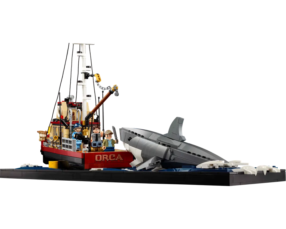 LEGO LEGO Ideas &#40;CUUSOO&#41; 21350 - Jaws - Authentic LEGO Set Image 4