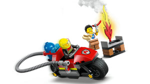 LEGO City 60410 - Fire Rescue Motorcycle - Authentic LEGO Set Image 4