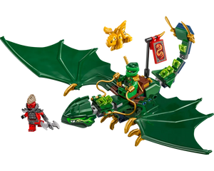 LEGO NINJAGO 71829 - Lloyd's Green Forest Dragon - Authentic LEGO Set Image 2
