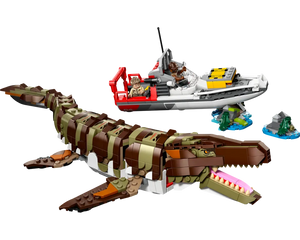 LEGO Jurassic World 76974 - Brick-Built Mosasaurus Boat Mission - Authentic LEGO Set Image 9