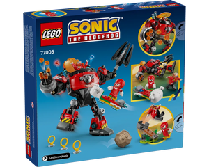 LEGO Sonic the Hedgehog 77005 - Knuckles vs. Dr. Eggman Egg Crusher Mech - Authentic LEGO Set Image 2