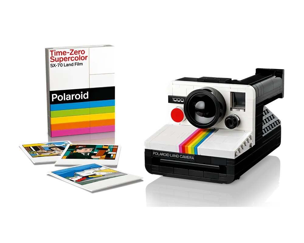 LEGO LEGO Ideas &#40;CUUSOO&#41; 21345 - Polaroid OneStep SX-70 Camera - Authentic LEGO Set Image 3