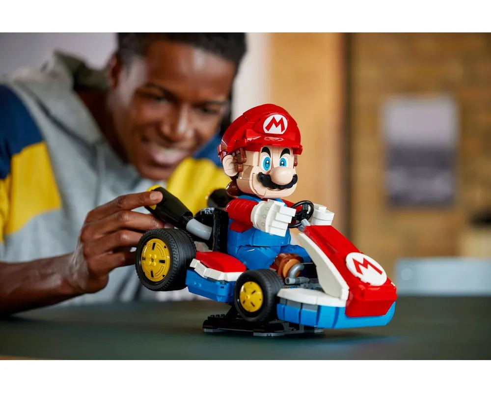LEGO Super Mario 72037 - Mario Kart – Mario & Standard Kart - Authentic LEGO Set Image 18