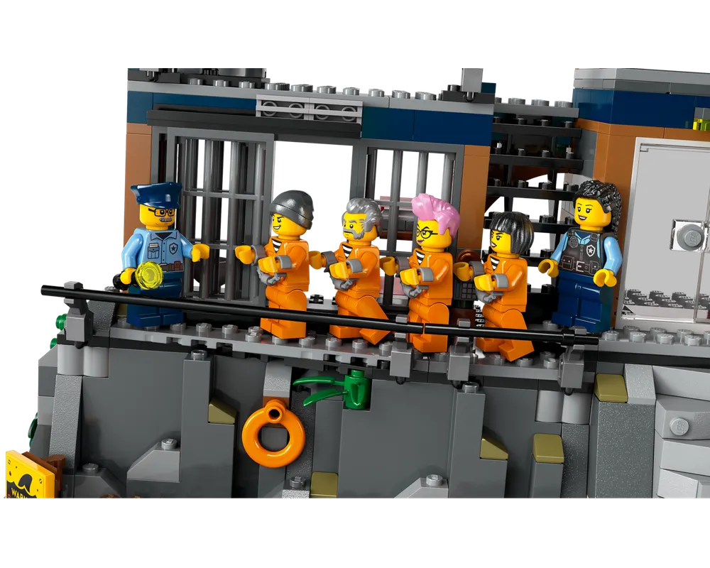 LEGO City 60419 - Police Prison Island - Authentic LEGO Set Image 6