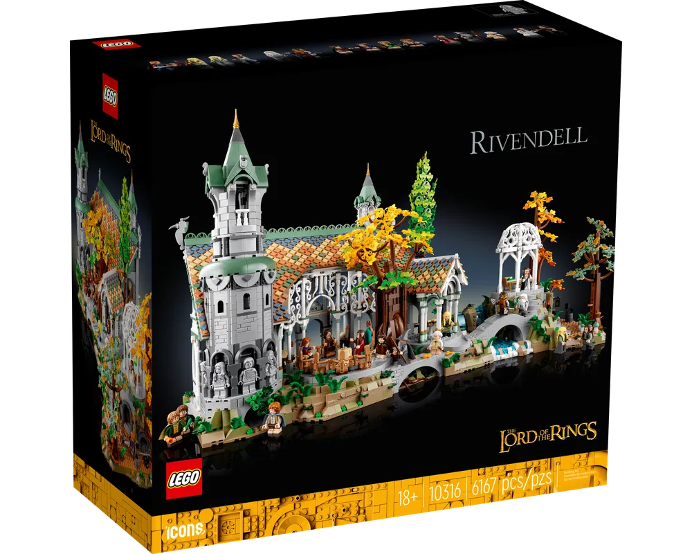 LEGO The Hobbit and The Lord of the Rings 10316 - Rivendell - Authentic LEGO Set Main Image