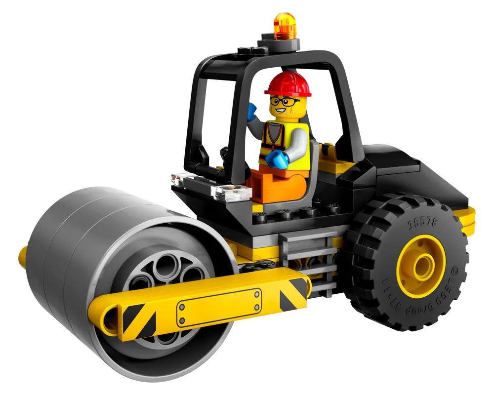 =LEGO City 60401 - Construction Steamroller - Authentic LEGO Set Image 2