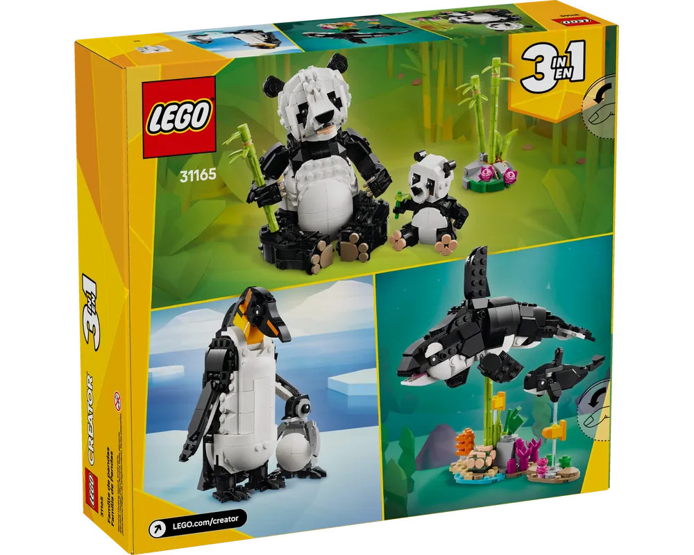 LEGO Creator 31165 - Panda Family - Authentic LEGO Set Image 3