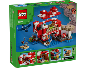 LEGO Minecraft 21270 - The Mooshroom House - Authentic LEGO Set Image 3