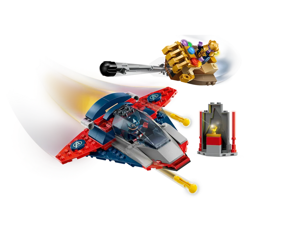 LEGO Super Heroes 76319 - Captain America vs. Thanos - Authentic LEGO Set Image 5