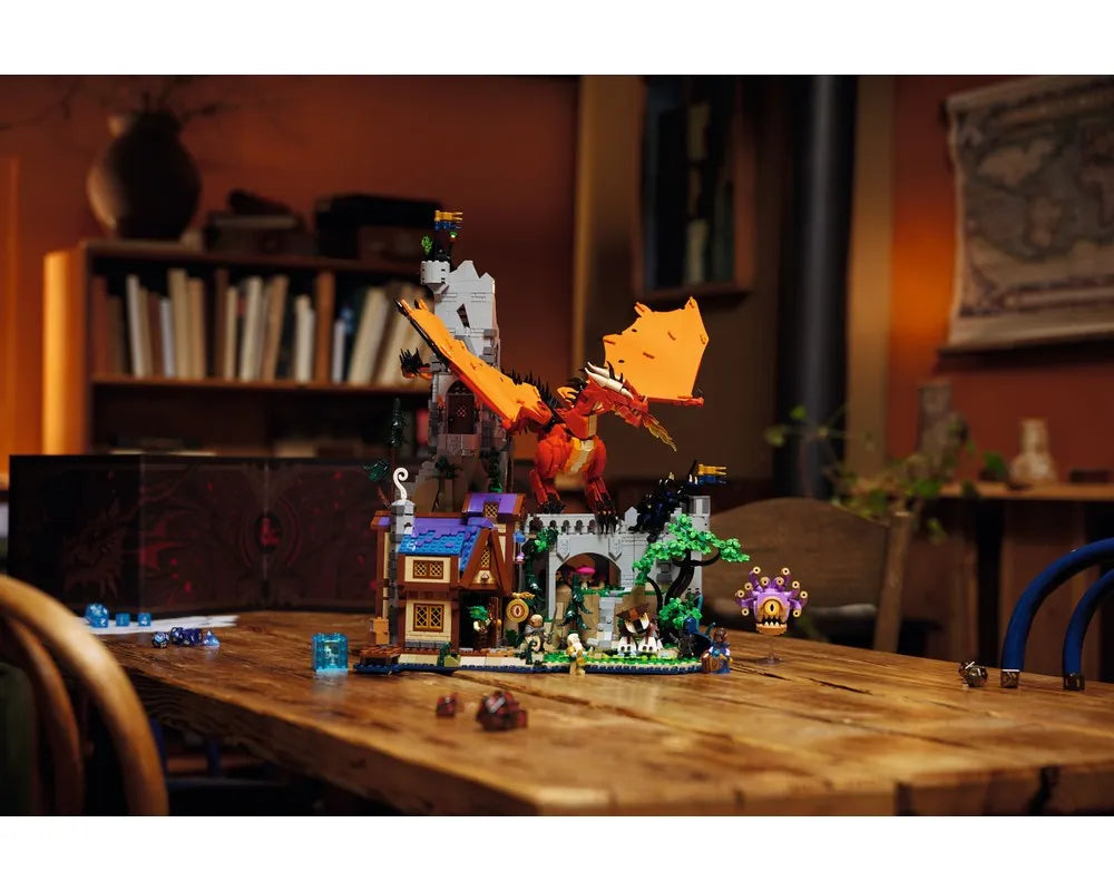 LEGO LEGO Ideas &#40;CUUSOO&#41; 21348 - Dungeons & Dragons: Red Dragon's Tale - Authentic LEGO Set Image 4
