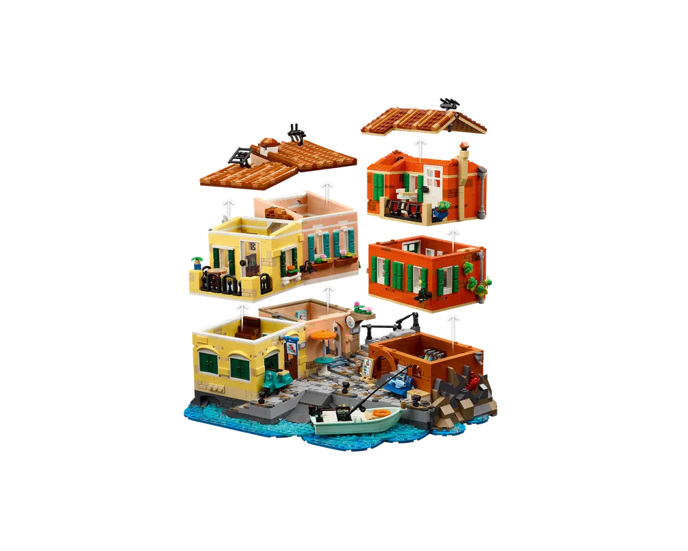 LEGO LEGO Ideas &#40;CUUSOO&#41; 21359 - Italian Riviera - Authentic LEGO Set Image 7