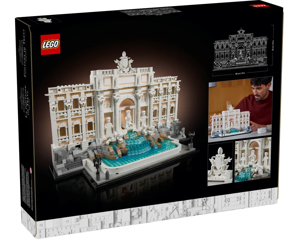 LEGO Architecture 21062 - Trevi Fountain - Authentic LEGO Set Image 3