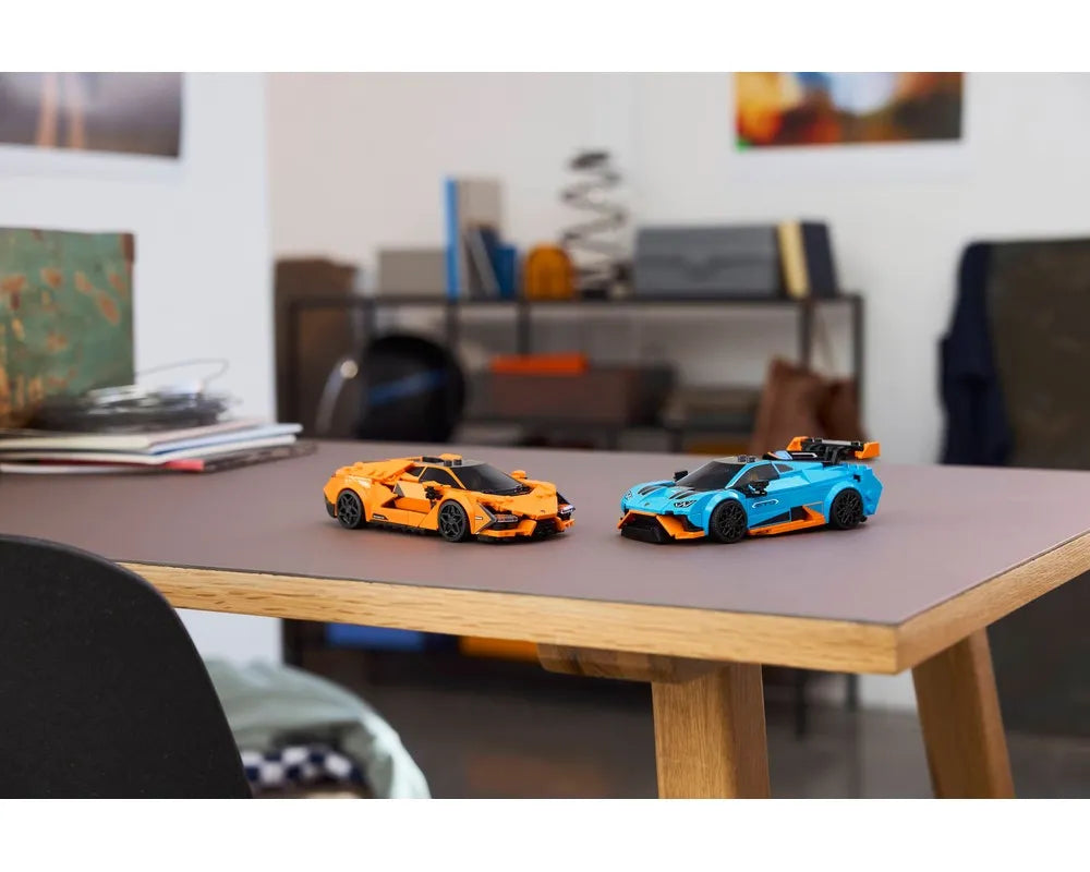 LEGO SPEED CHAMPIONS 77238 - Lamborghini Revuelto & Lamborghini Huracán STO - Authentic LEGO Set Image 10