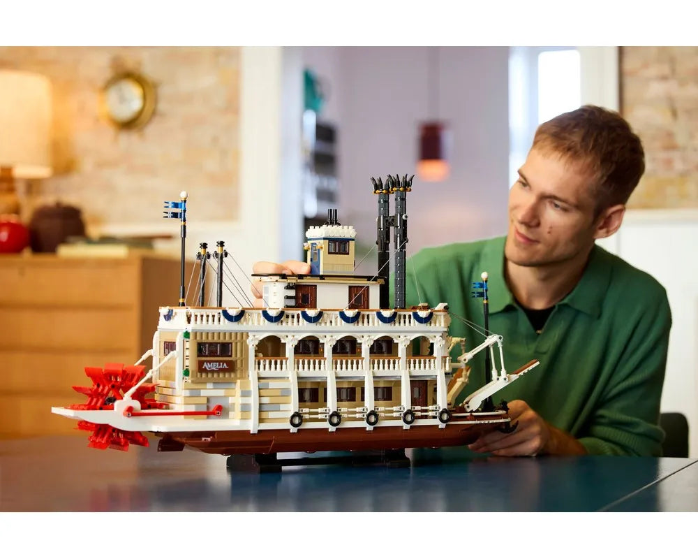 LEGO LEGO Ideas &#40;CUUSOO&#41; 21356 - River Steamboat - Authentic LEGO Set Image 15