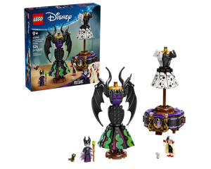 LEGO Disney 43262 - Maleficent's and Cruella De Vil's Dresses - Authentic LEGO Set Main Image
