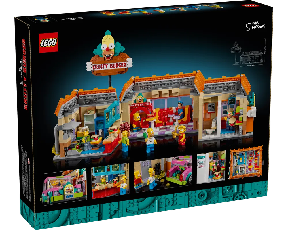 LEGO The Simpsons 10352 - 1 - The Simpsons: Krusty Burger - Authentic LEGO Set Image 20