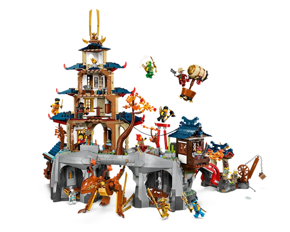 LEGO NINJAGO 71814 - Tournament Temple City - Authentic LEGO Set Image 4