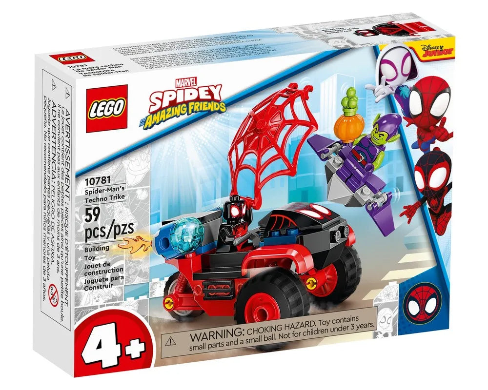LEGO Super Heroes 10781 - Spider-Man’s Techno Trike - Authentic LEGO Set Main Image