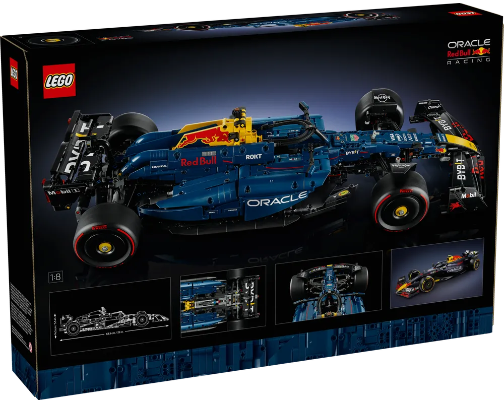 LEGO Technic 42206 - Oracle Red Bull Racing RB20 F1 Car - Authentic LEGO Set Image 3