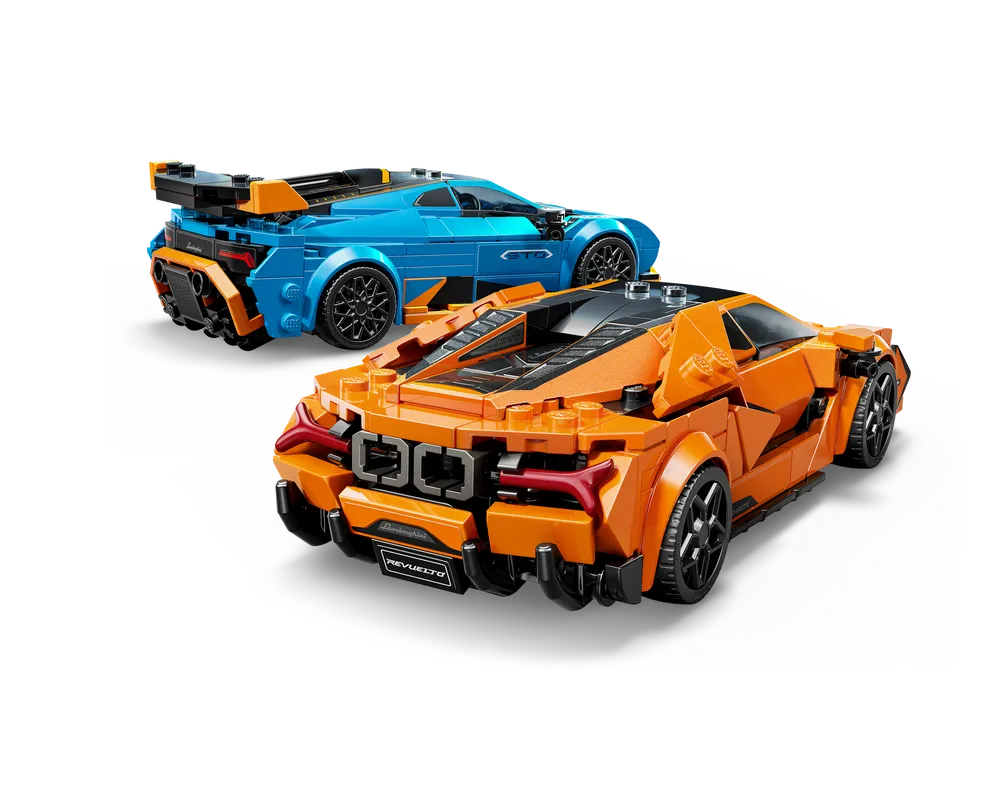 LEGO SPEED CHAMPIONS 77238 - Lamborghini Revuelto & Lamborghini Huracán STO - Authentic LEGO Set Image 5