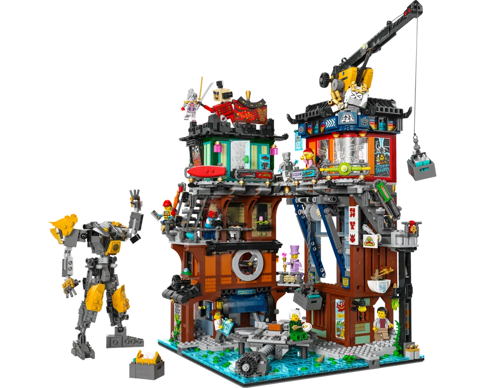 LEGO NINJAGO 71837 - NINJAGO City Workshops - Authentic LEGO Set Image 2