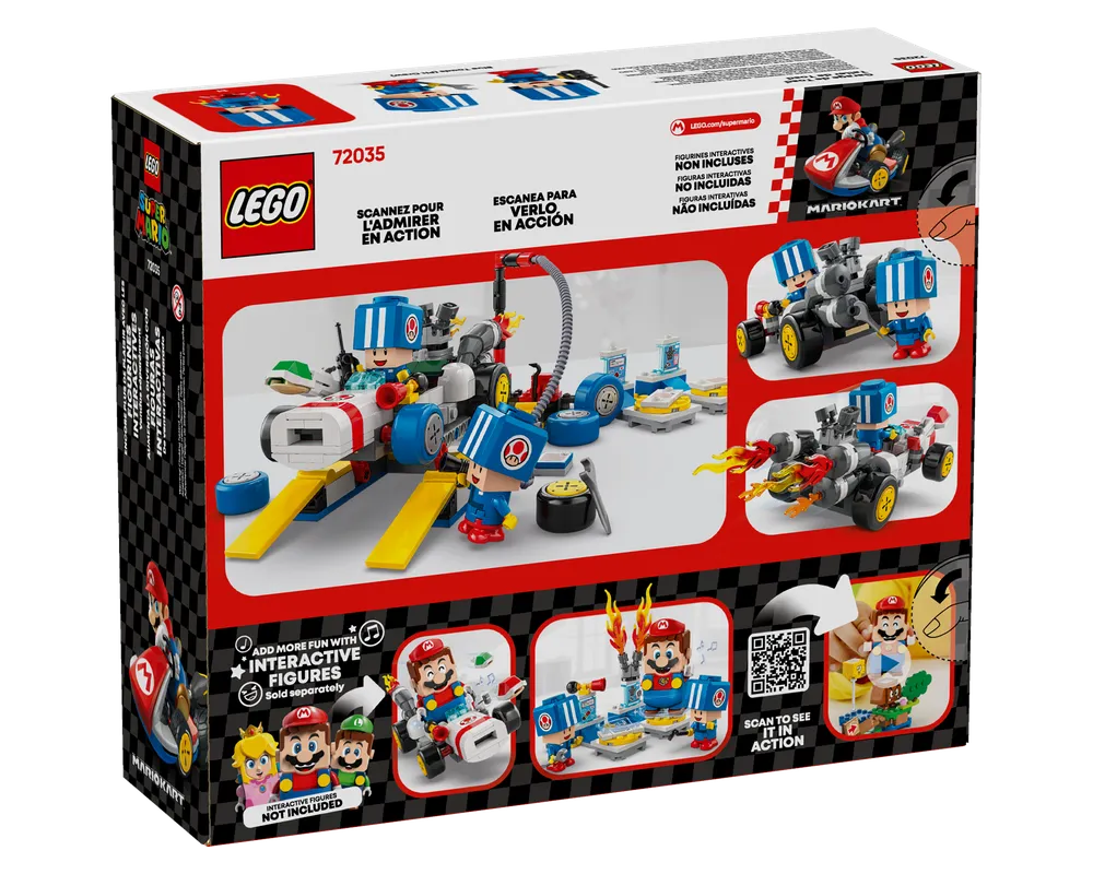 LEGO Super Mario 72035 - Toad's Garage - Authentic LEGO Set Image 3