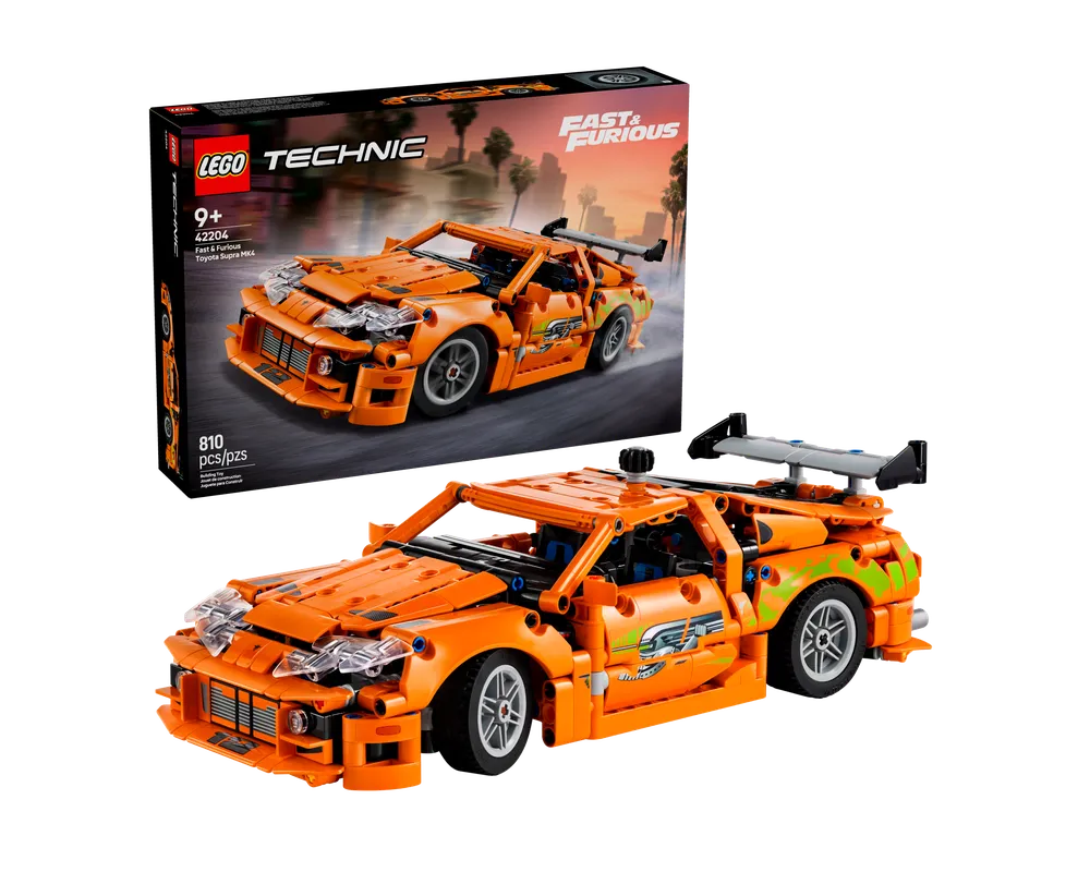 LEGO Technic 42204 - Fast & Furious Toyota Supra MK4 - Authentic LEGO Set Main Image